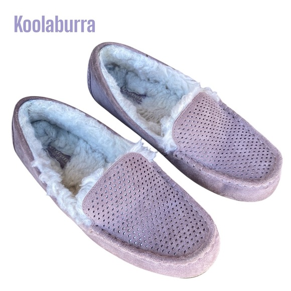 Koolaburra by UGG Women's Lezly Perf Slipper Woman SZ 9 lavender - Picture 1 of 7